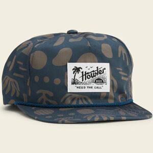 Howler Brothers Distant Forms Snapback Hat: Dark Slate